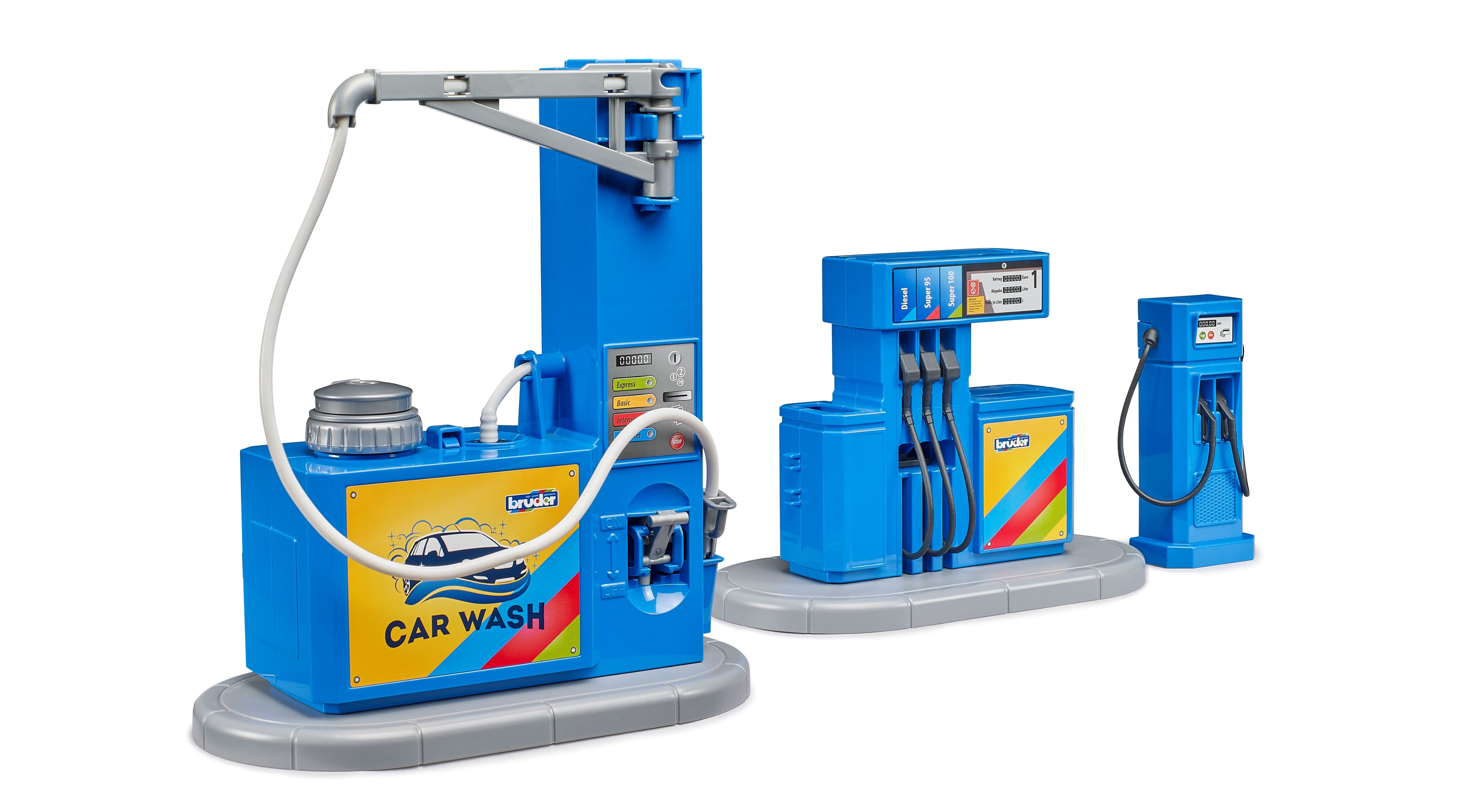 bworld Petrol station and car wash – Bruder – Bruder Toy Shop