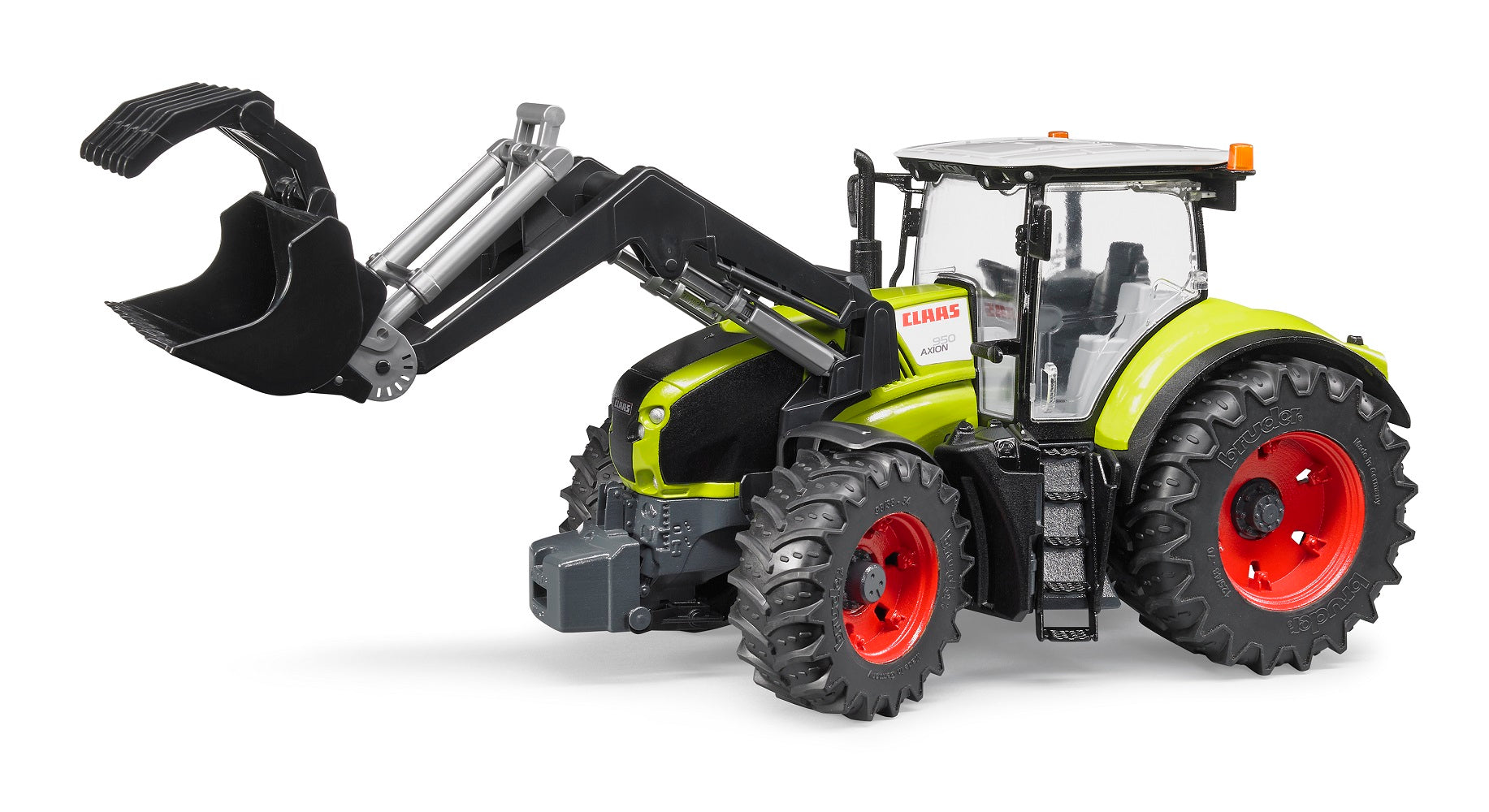 Claas Axion 950 with frontloader – Bruder – Bruder Toy Shop