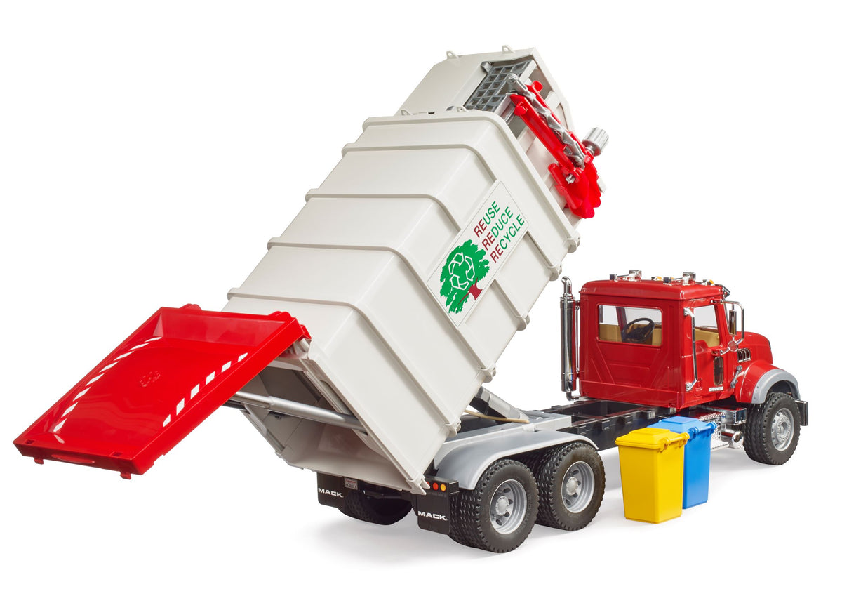 Bruder 02811 Mack Granite Side Loading Garbage Truck