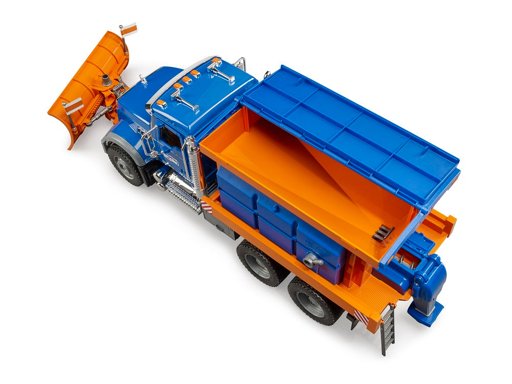 Bruder® Toy MACK® Granite Dump Truck with Snow Plow Blade