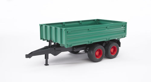 Bruder 02010 Tandem Axle Tipping Trailer with Removable Top 18.10.10