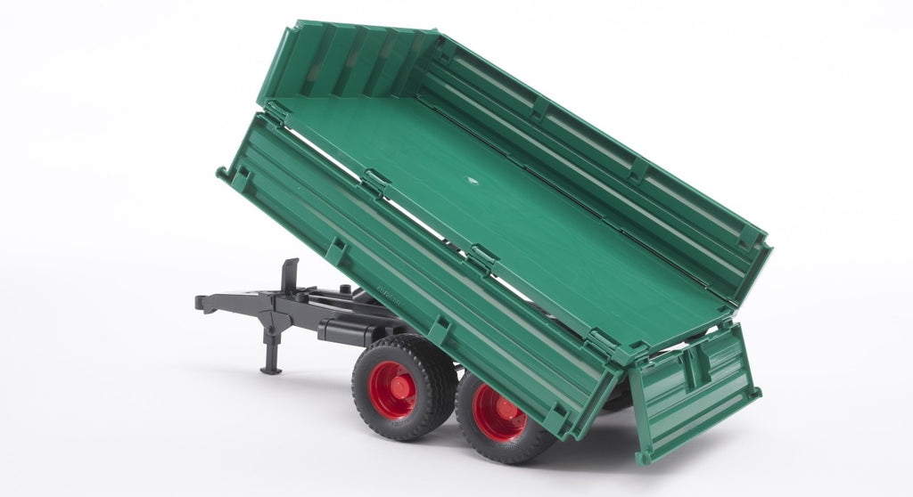 Bruder 02010 Tandem Axle Tipping Trailer with Removable Top 18.10.10