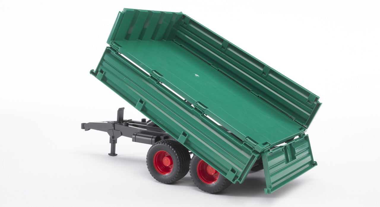 Bruder 02010 Tandem Axle Tipping Trailer with Removable Top 18.10.10