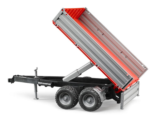 Bruder 02019 Tipping Trailer with Grey Sides 18.10.10