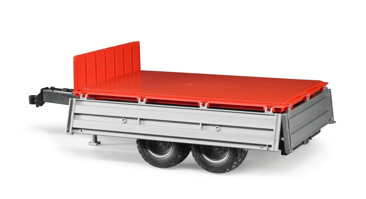 Bruder 02019 Tipping Trailer with Grey Sides 18.10.10