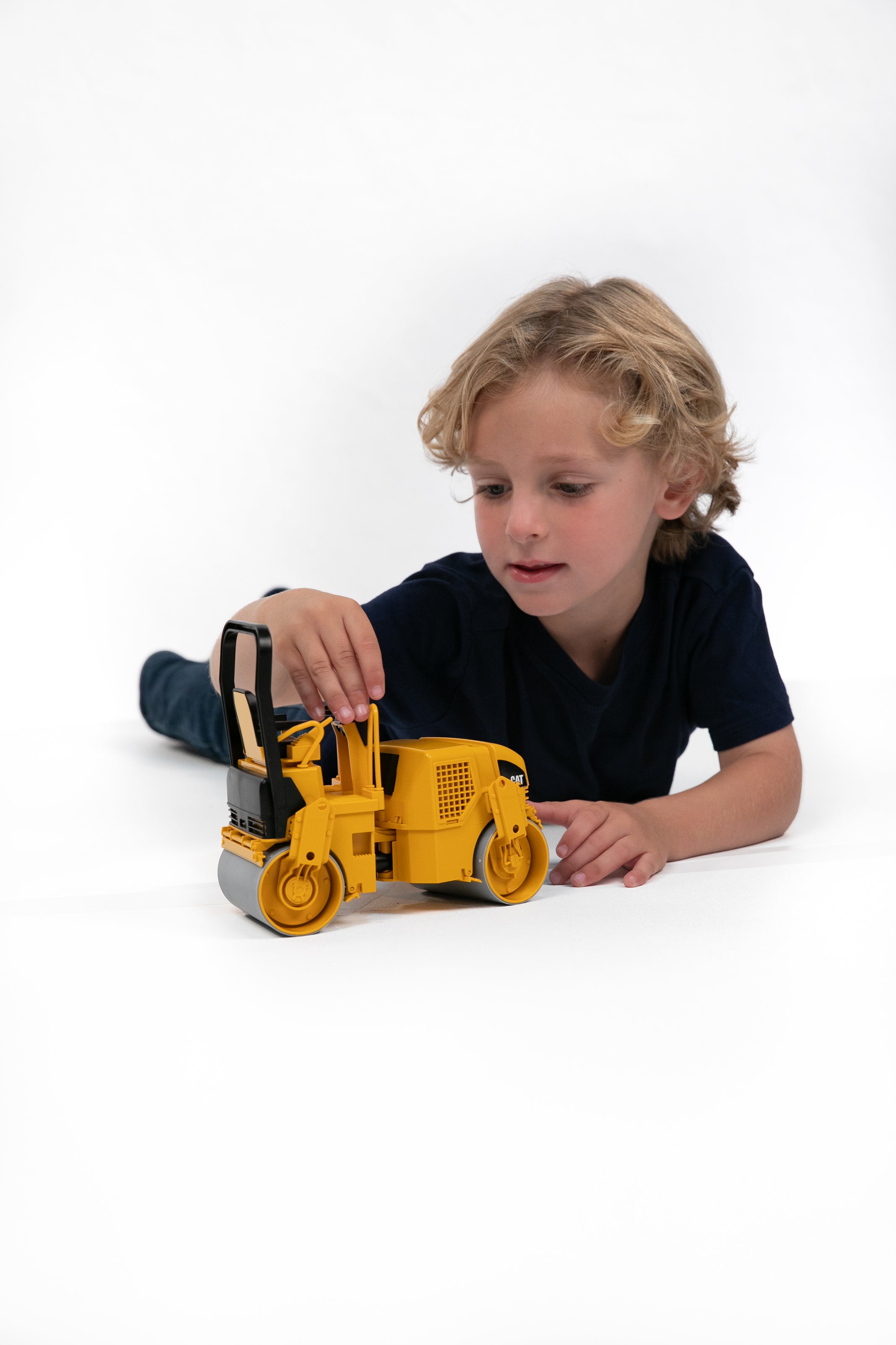 Cat Asphalt drum compactor – Bruder – Bruder Toy Shop
