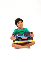 Bruder 02541 Jeep Cross Country Racer Blue with Driver 18.10.10