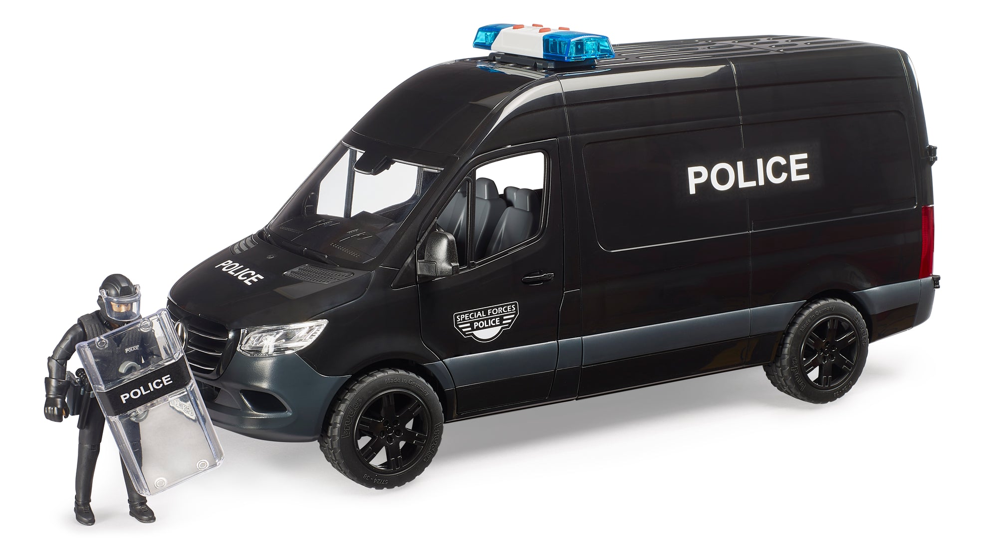 Bruder 02685 Mercedes-Benz Sprinter Police Special Forces with Police Figure 24.12.8