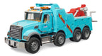 Bruder 02831 *New* Mack Granite Recovery and Towing Truck with Light and Sound Module 26.10.10