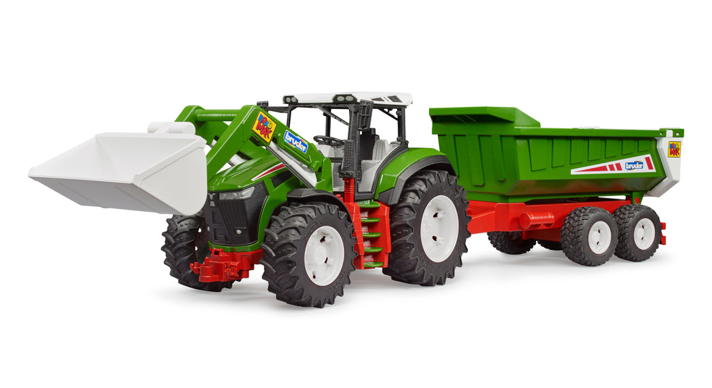 Bruder 03452 Roadmax Tractor with Front Loader and Tipping Trailer 30.10.10