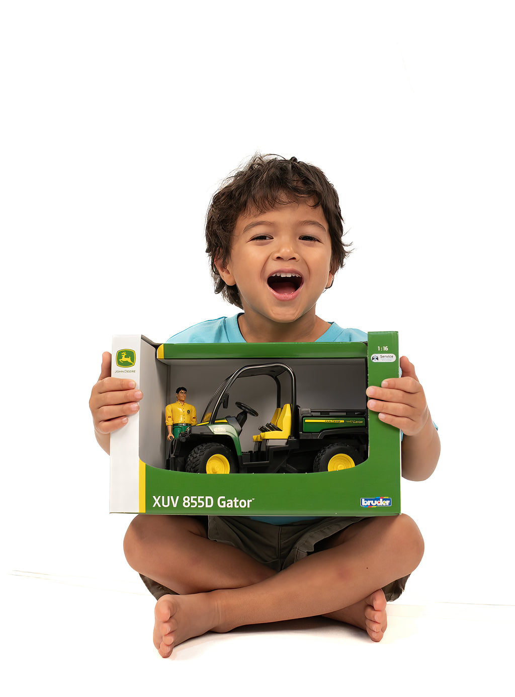 Bruder 09812 John Deere Gator XUV 855D with Driver 18.10.10