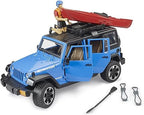 Bruder 02529 Jeep Wrangler Rubicon Unlimited with Kayak and Figure 18.10.10
