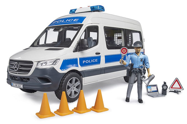 Bruder 02683 Mercedes-Benz Sprinter Police Vehicle with Light & Sound Module 24.12.8 Hover