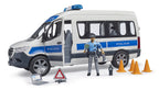 Bruder 02683 Mercedes-Benz Sprinter Police Vehicle with Light & Sound Module 24.12.8