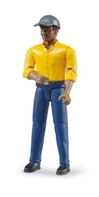 Bruder 60022 Man with Medium Skin Tone and Blue Pants 6.6.6