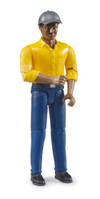 Bruder 60022 Man with Medium Skin Tone and Blue Pants 6.6.6