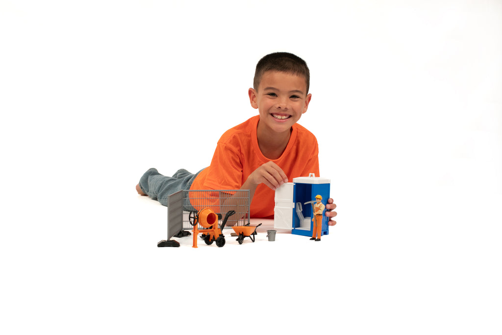 BRUDER CONSTRUCTION WORKER Set £15.00 - UK BRUDER CONSTRUCTION WORKER Set £15.00 - UK