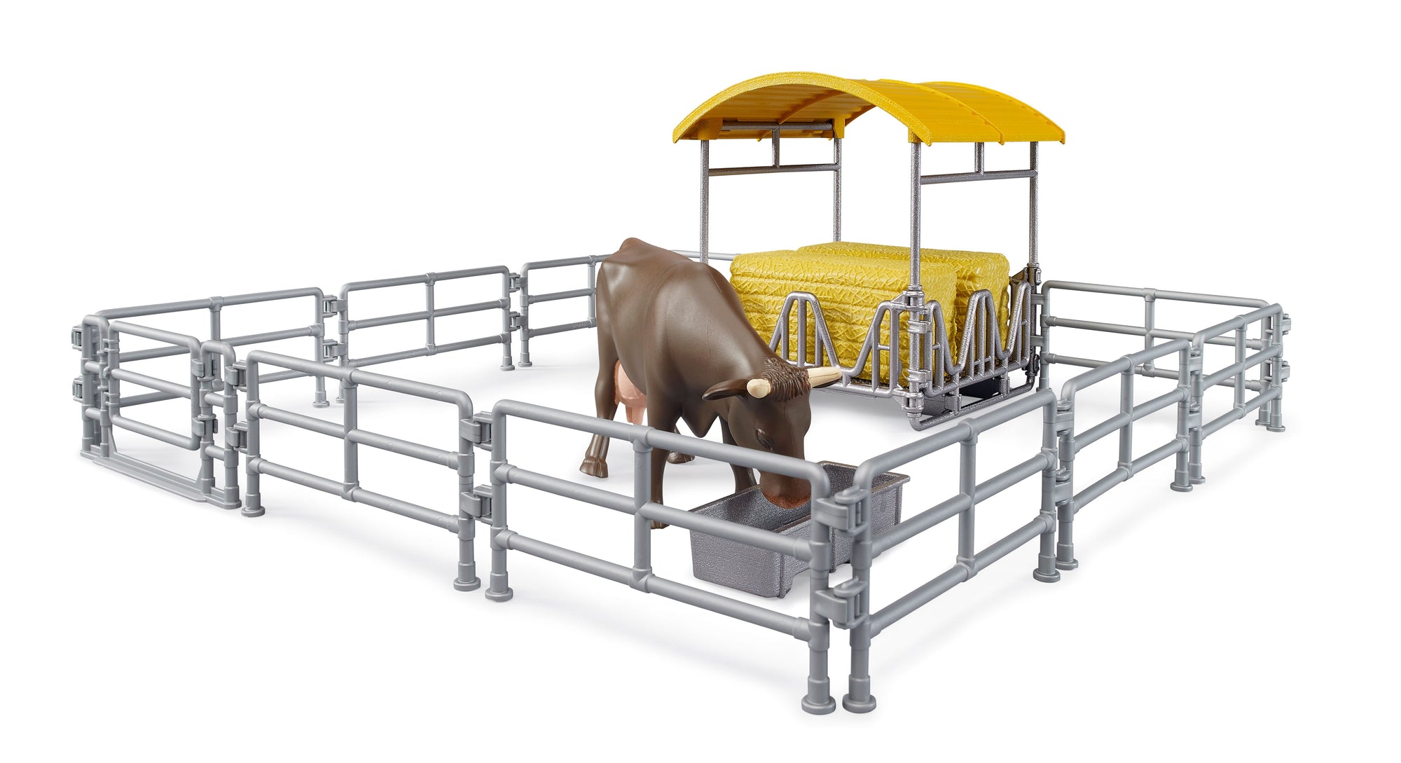 Bruder 62612 Accessory: Hay Rack with Fences and Trough