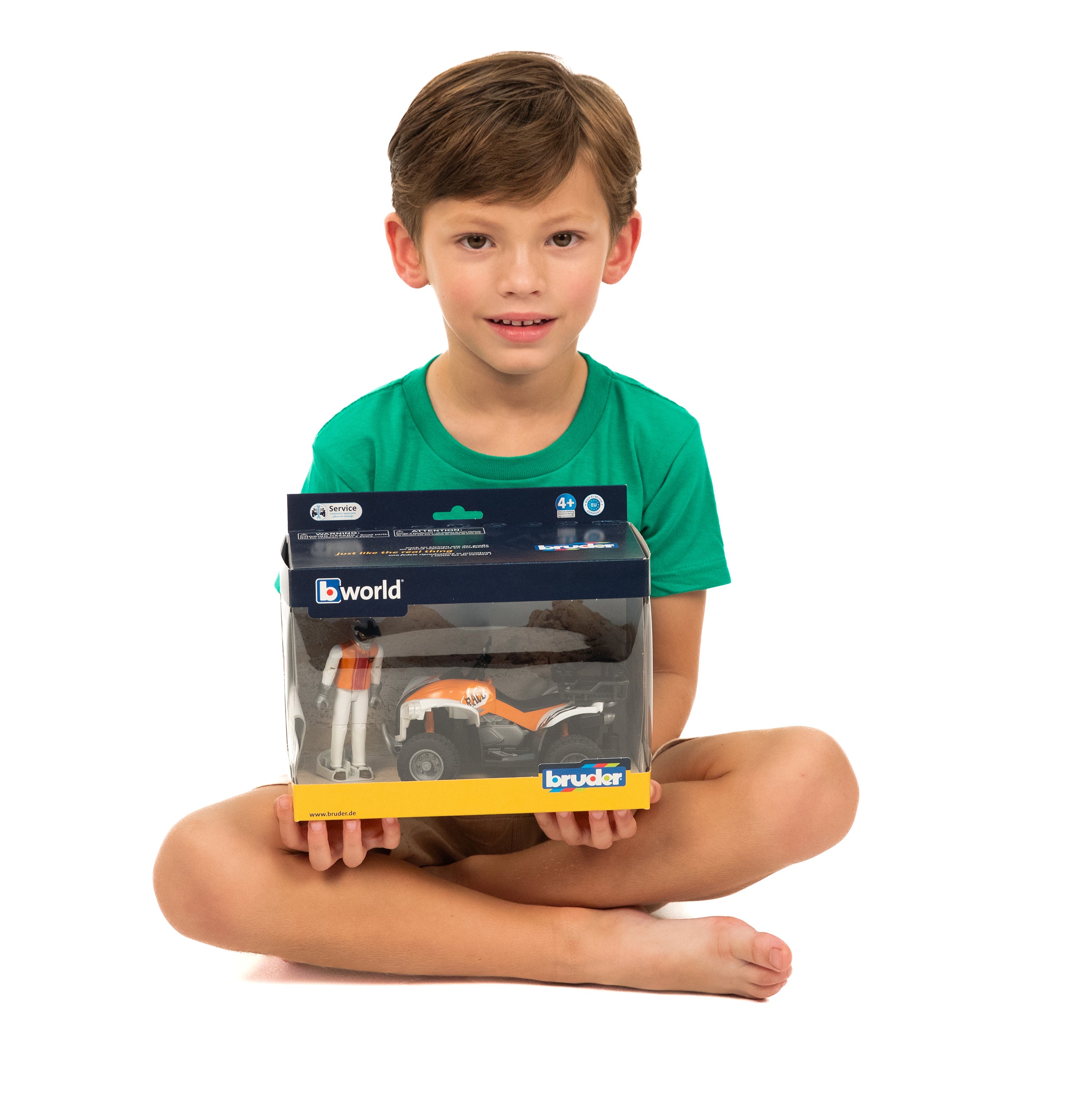 Quad with driver – Bruder – Bruder Toy Shop