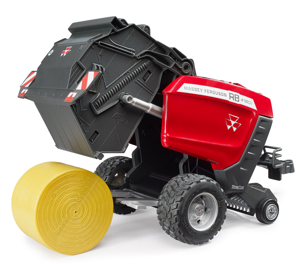 Bruder 02039 Massey Ferguson Round Baler RB 4810V