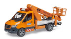 Bruder 02679 Mercedes-Benz Sprinter Work Platform with Light & Sound Module 24.12.8