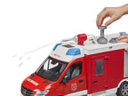 Bruder 02680 Mercedes-Benz Sprinter Fire Engine with Light & Sound Module 24.12.8