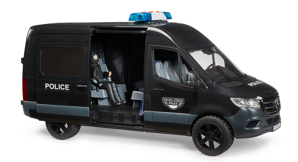 Bruder 02685 Mercedes-Benz Sprinter Police Special Forces with Police Figure 24.12.8