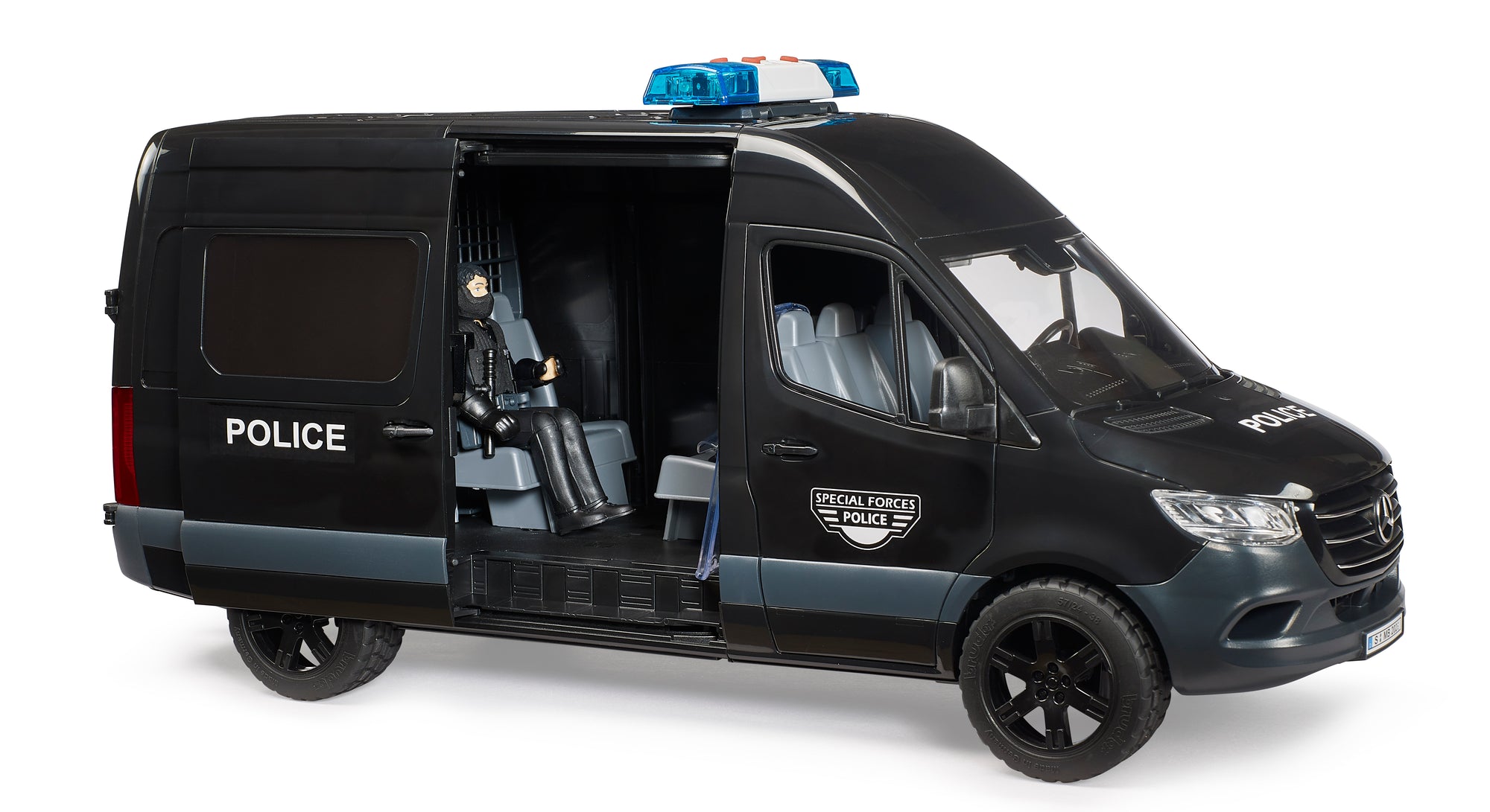 Bruder 02685 Mercedes-Benz Sprinter Police Special Forces with Police Figure 24.12.8