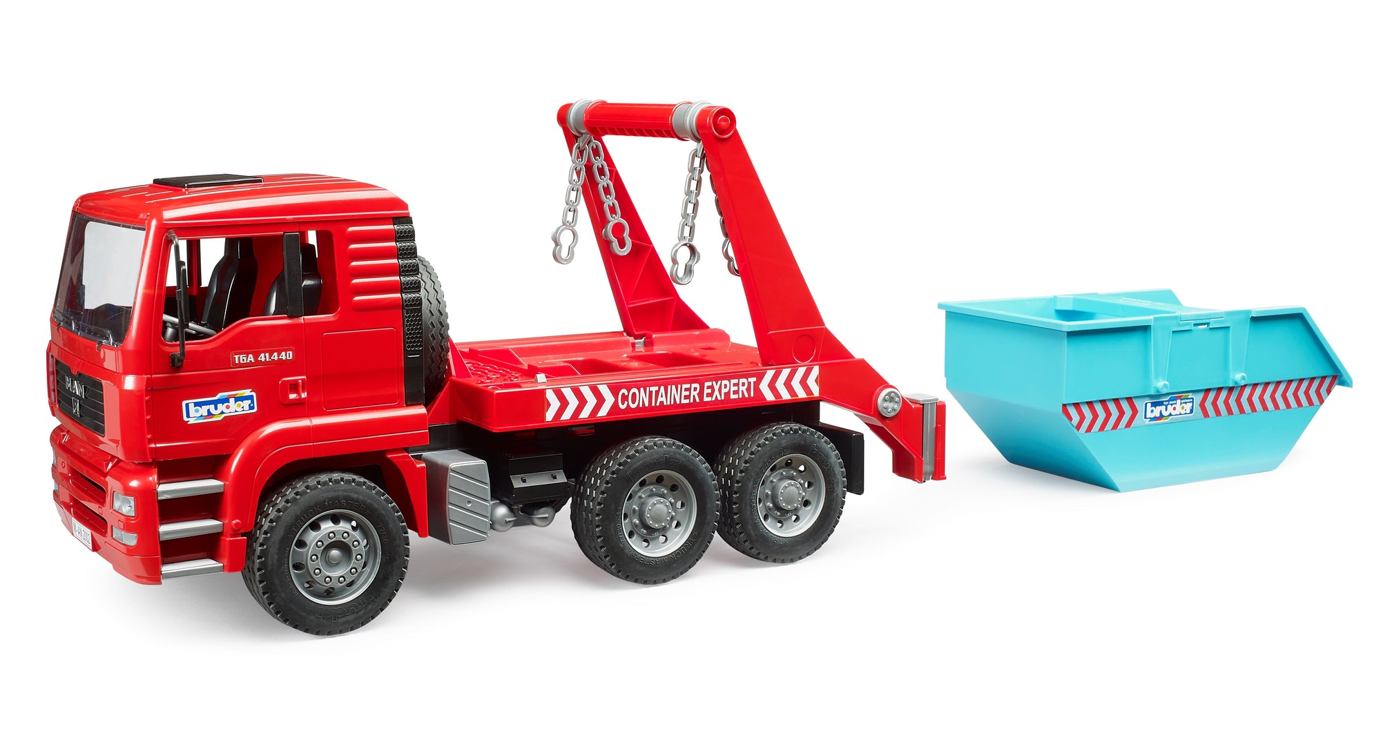 Bruder 02741 Man TGA Skip Container Truck