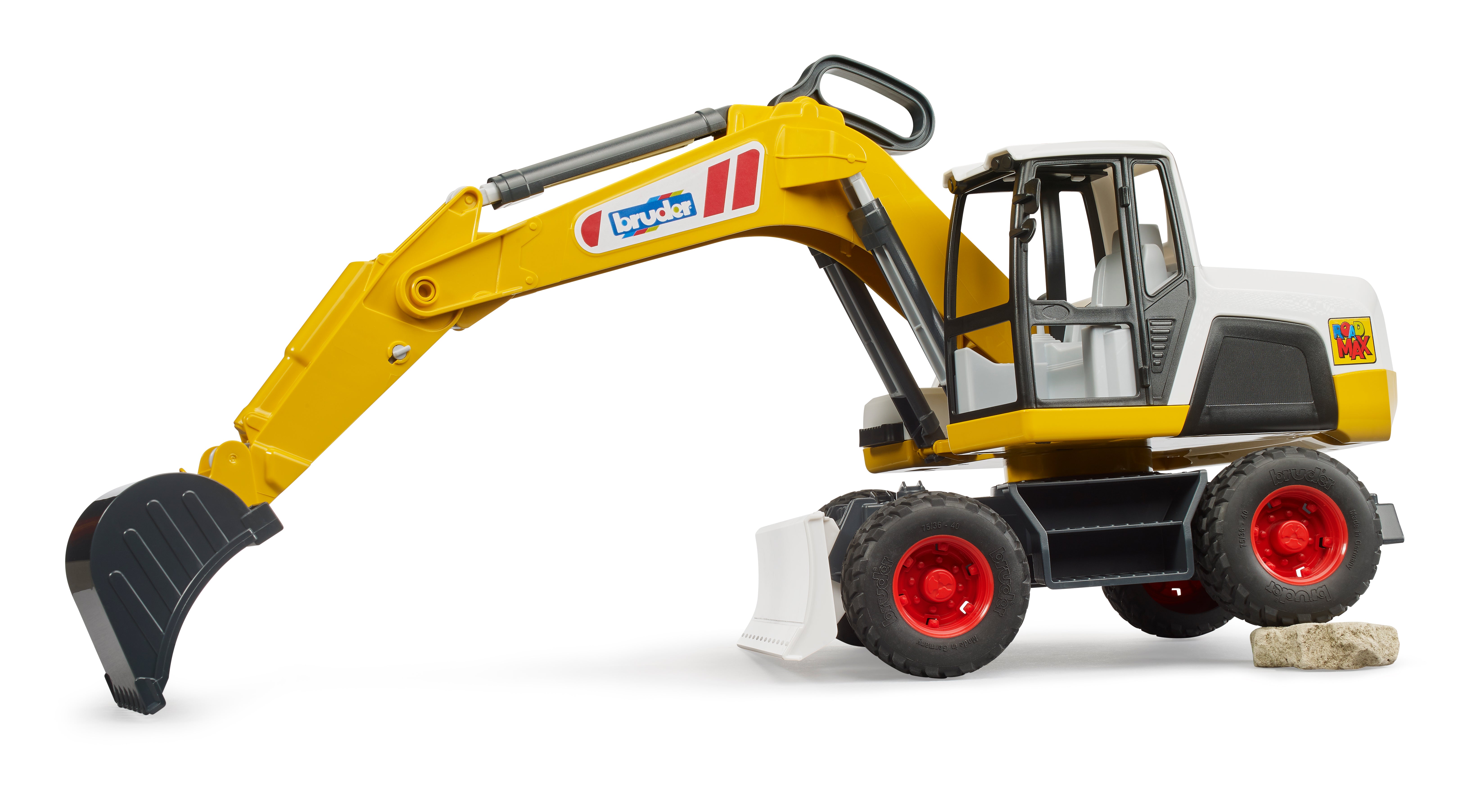 bruder ★廃盤商品★ Bruder 03413 Roadmax Excavator — 1:16 Toy Excavator – Bruder Toy Shop