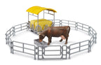 Bruder 62612 Accessory: Hay Rack with Fences and Trough