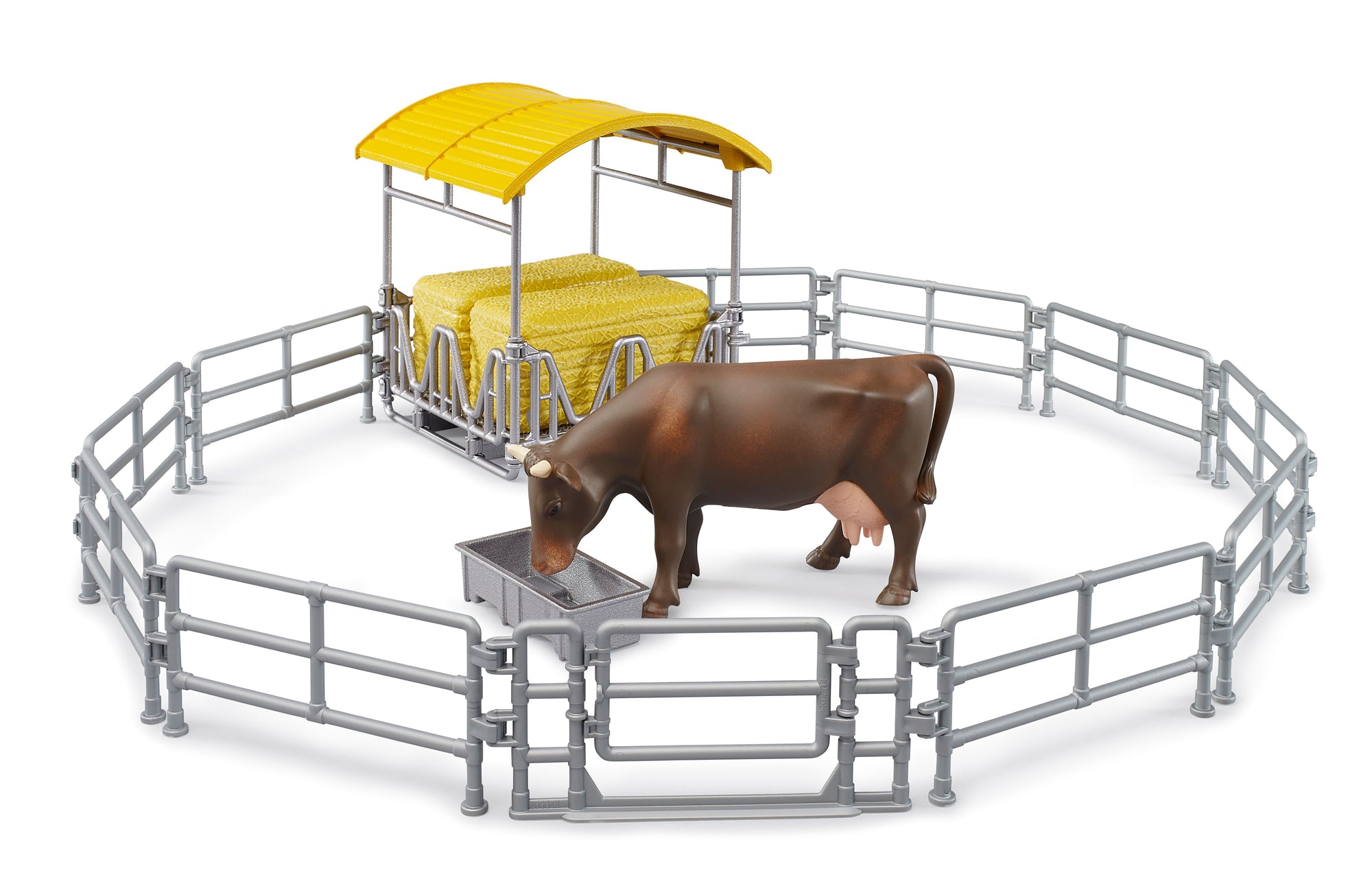 Bruder 62612 Accessory: Hay Rack with Fences and Trough