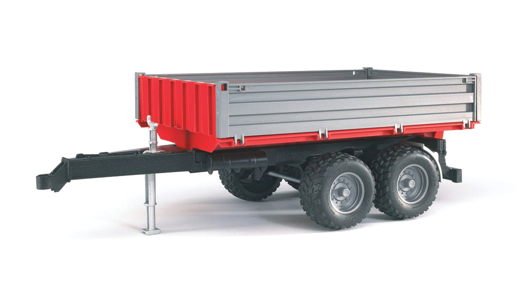 Bruder 02019 Tipping Trailer with Grey Sides 18.10.10