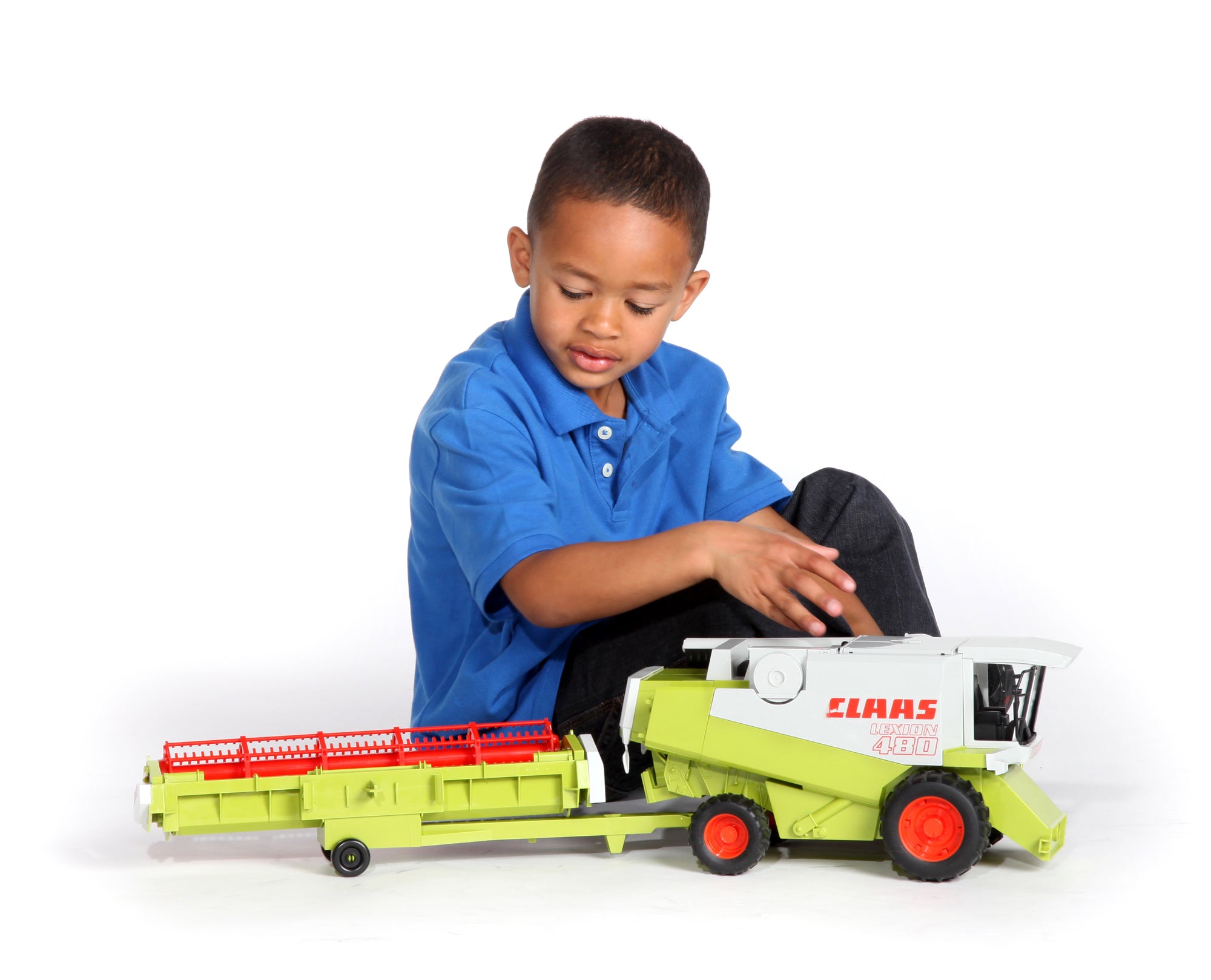 Bruder 02120 Claas Lexion 480 Combine Harvester 18.10.10