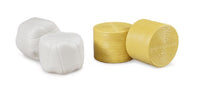 Bruder 02345 4 Round Wrapped and Unwrapped Hay Bales 10.7.7