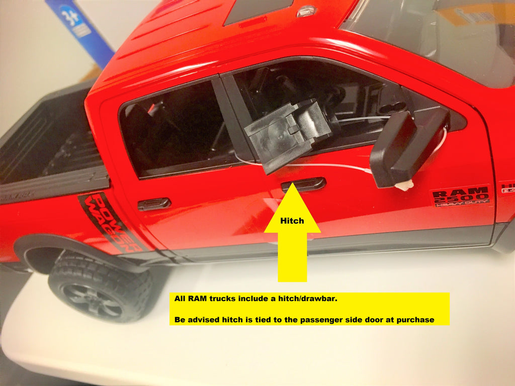 Bruder 02501 Ram 2500 Power Wagon with Horse Trailer and Horse 30.10.10