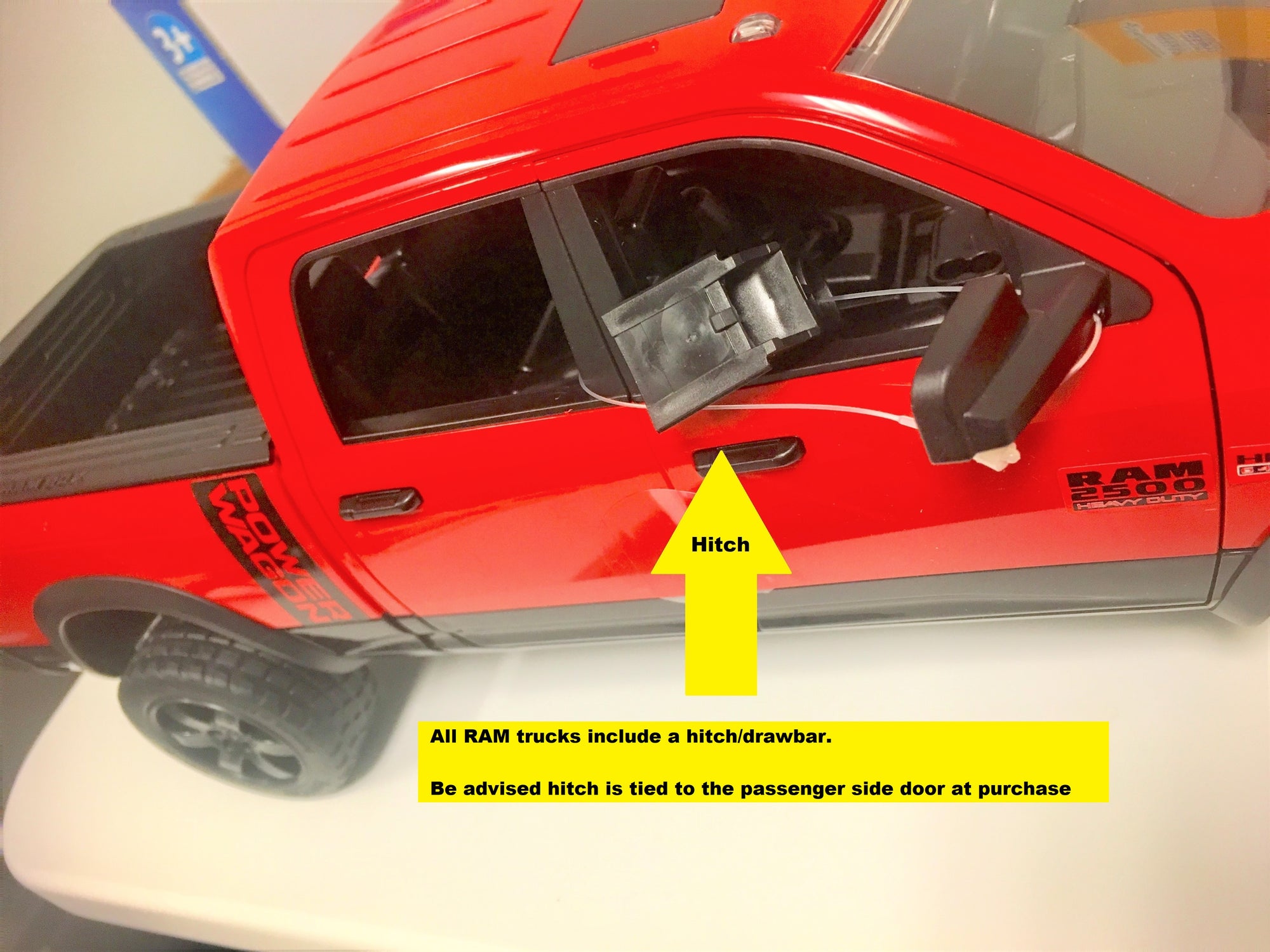 Bruder 02501 Ram 2500 Power Wagon with Horse Trailer and Horse 30.10.10