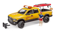 Bruder 02506 Ram 2500 Lifeguard Power Wagon with Lifeguard, Stand-up Paddleboard 24.12.8