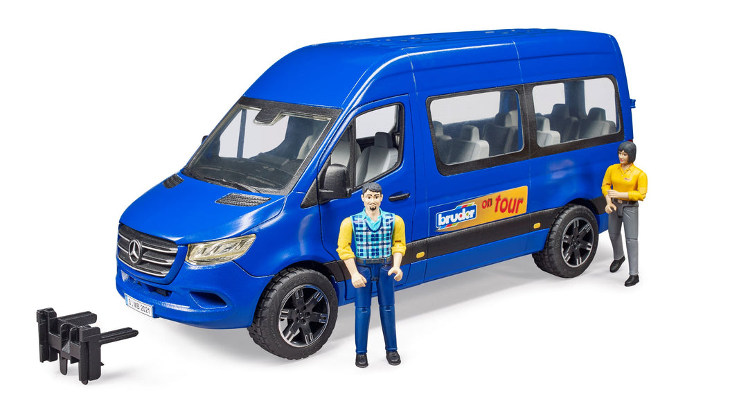 BRUDER ライフガードステーション 62780　MB 送迎車 02670 Bruder 02670 MB Sprinter Transfer w/ Driver and Passenger