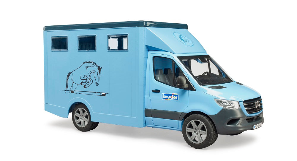 Bruder 02674 Mercedes-Benz Sprinter Animal Transporter with 1 Horse 20.12.8