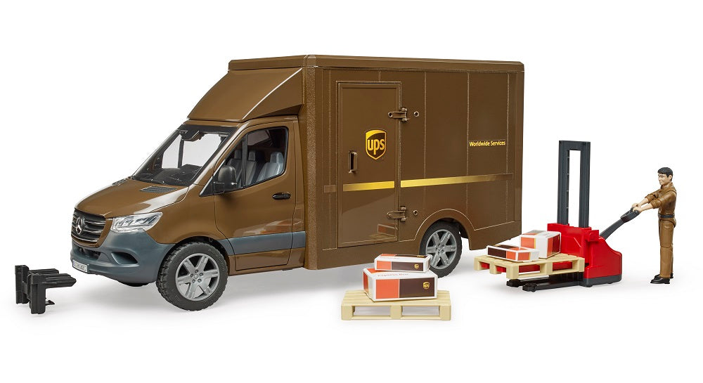Bruder 02678 Mercedes-Benz Sprinter UPS with Driver and Accessories 20.12.8
