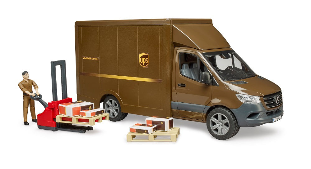 Bruder 02678 Mercedes-Benz Sprinter UPS with Driver and Accessories 20.12.8