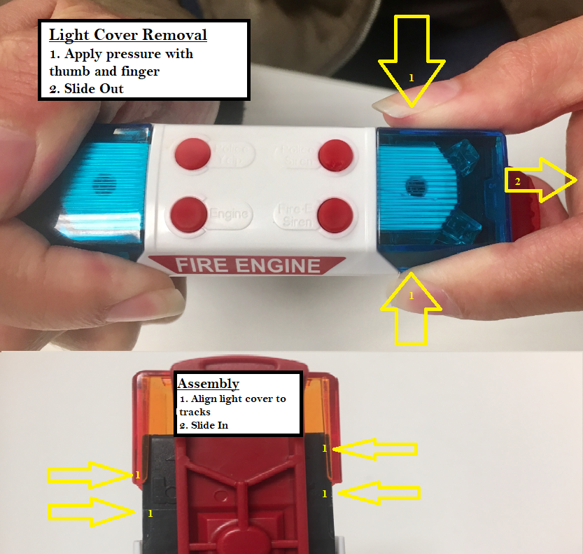 Bruder 02802 Accessories: Light and Sound Module (Universal) 6.6.6