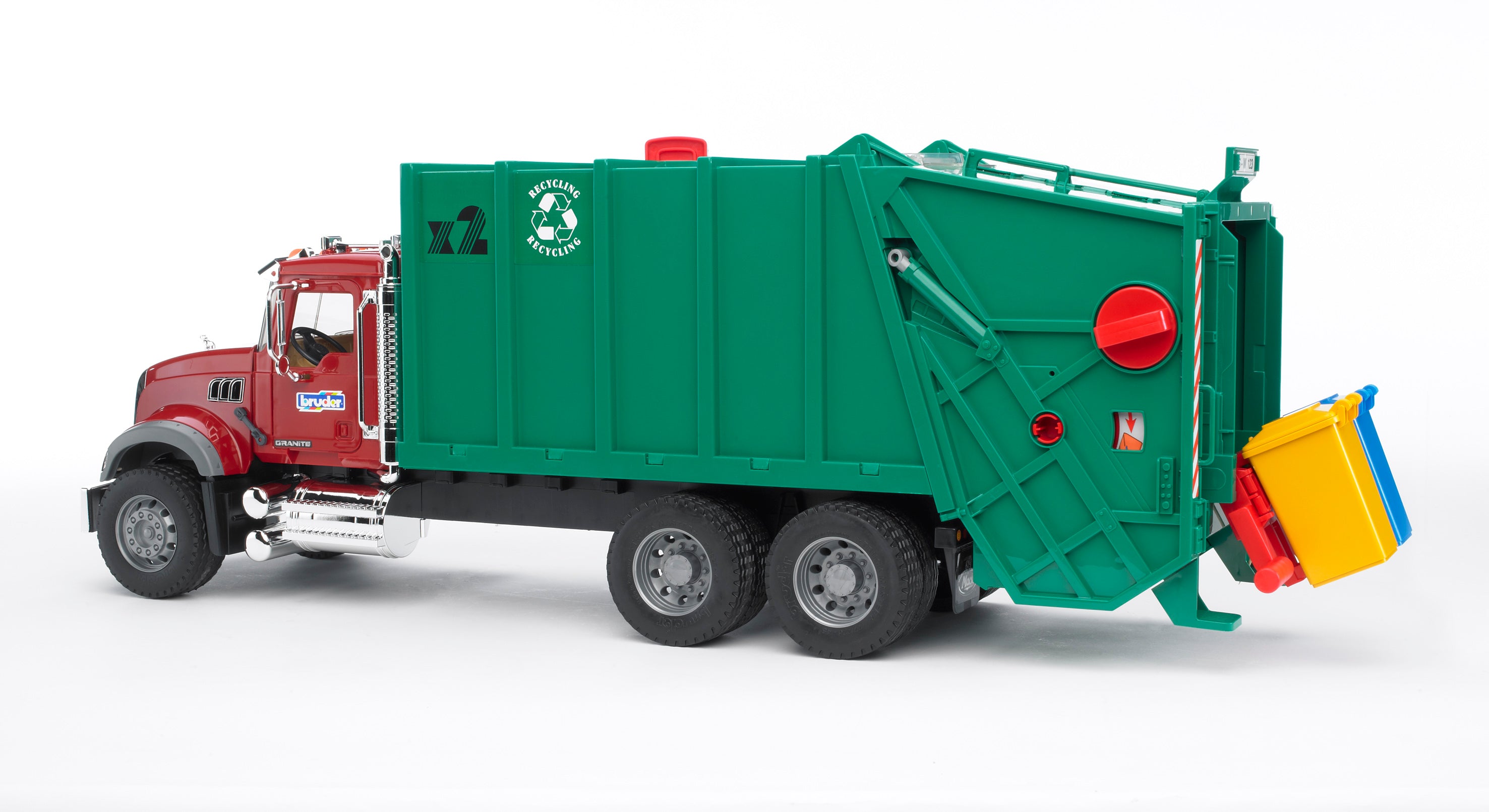 Bruder MACK Granite ゴミ収集車 ミニカー MACK Granite Garbage truck – Bruder – Bruder Toy Shop
