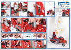 Bruder 02821 Mack Granite Fire Engine with Ladder, Pump, Light & Sound Module  24.12.12