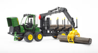 Bruder 09805 John Deere 1210E Forwarder with 4 Logs and Log Grapple 26.10.10