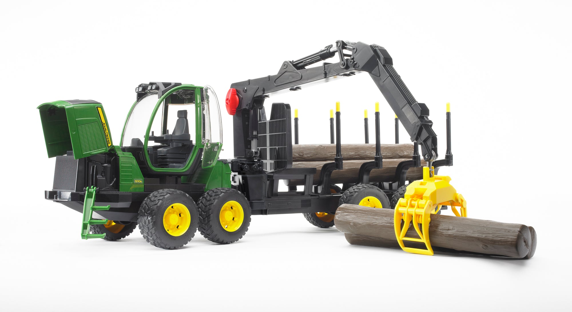 Bruder 09805 John Deere 1210E Forwarder with 4 Logs and Log Grapple 26.10.10