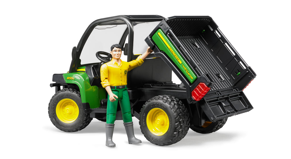Bruder 09812 John Deere Gator XUV 855D with Driver 18.10.10