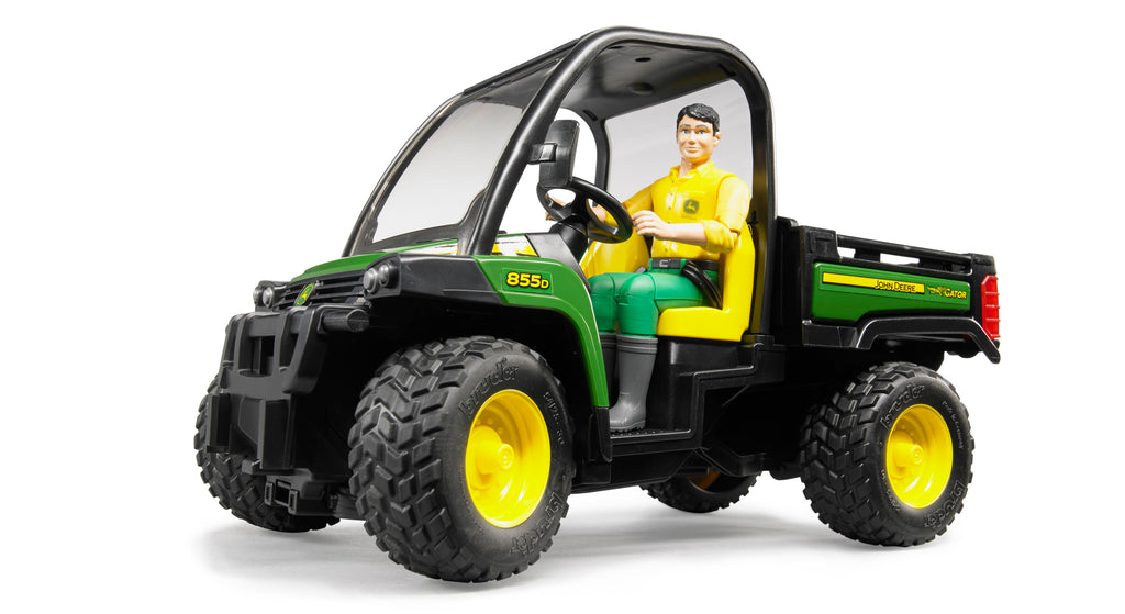 Bruder 09812 John Deere Gator XUV 855D with Driver 18.10.10