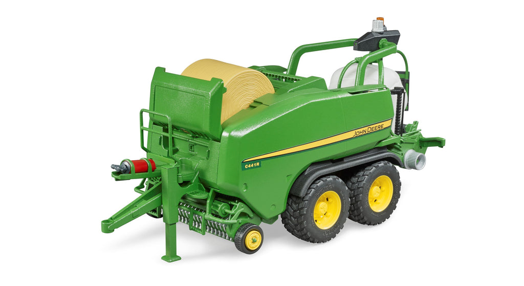 Bruder 09819 John Deere Round Bale Press Wrapping Combination C441R 18.10.10
